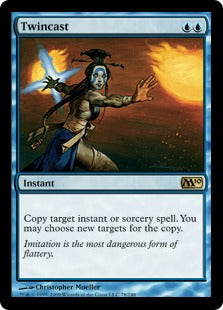 Twincast (Magic 2010 Core Set) Light Play