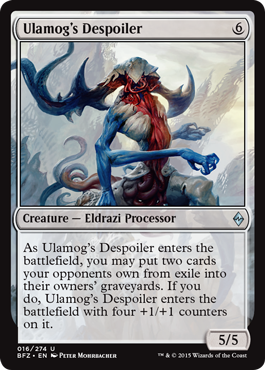 Ulamog's Despoiler (Battle for Zendikar) Light Play
