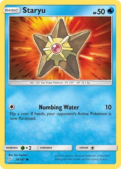 Staryu (SM - Team Up) Light Play