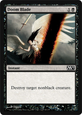 Doom Blade (Magic 2012 Core Set) Medium Play