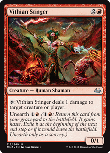 Vithian Stinger (Modern Masters 2017) Light Play