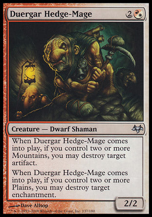 Duergar Hedge-Mage (Eventide) Medium Play