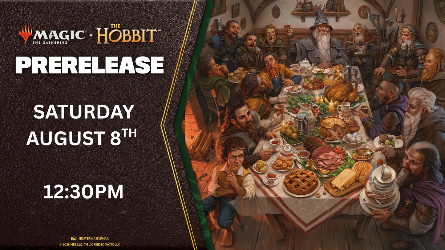 The Hobbit Prerelease Entry - Saturday, August 8 @ 12:30 PM