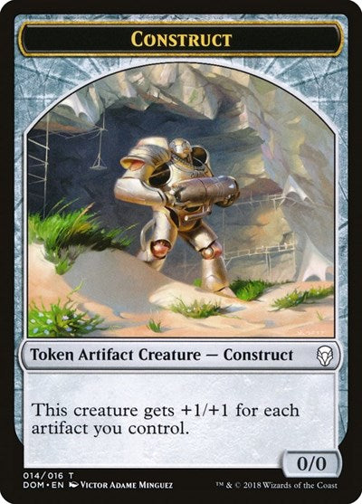 Construct Token (Dominaria) Light Play