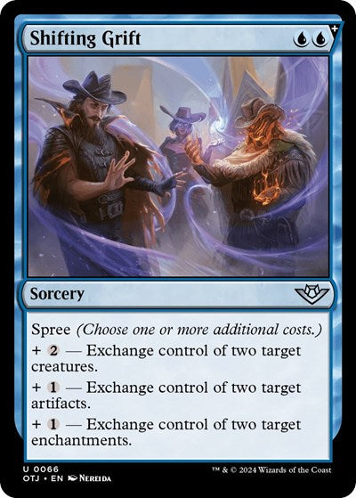Shifting Grift (Outlaws of Thunder Junction) Light Play