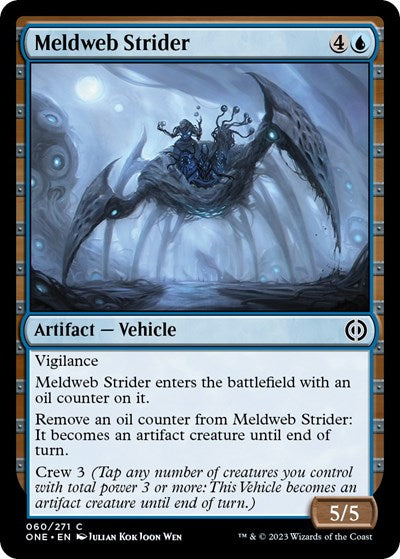 Meldweb Strider (Phyrexia: All Will Be One) Light Play