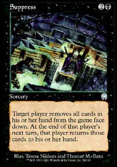 Suppress (Apocalypse) Heavy Play