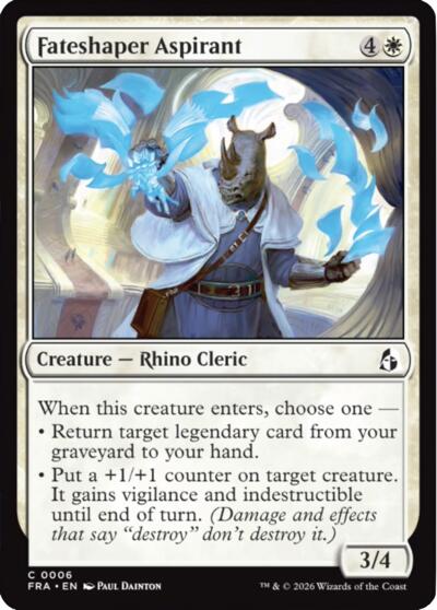 Fateshaper Aspirant (Reality Fracture) Light Play