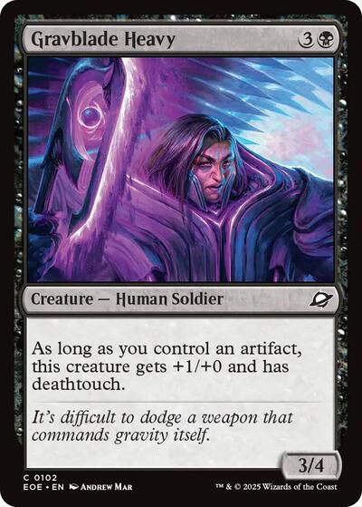 Gravblade Heavy (Edge of Eternities) Light Play