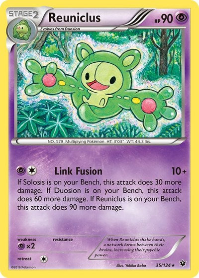 Reuniclus (XY - Fates Collide) Damaged / Poor
