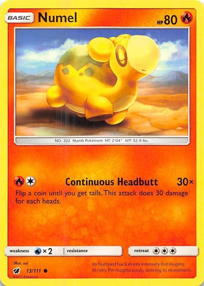 Numel (SM - Crimson Invasion) Medium Play Reverse Holofoil