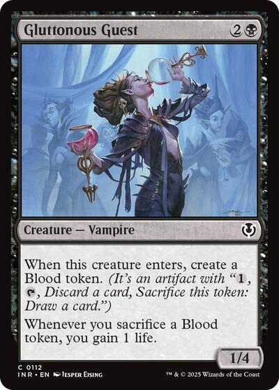 Gluttonous Guest (Innistrad Remastered) Light Play