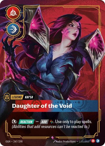 Kai'Sa Daughter of the Void (Origins) Light Play Foil