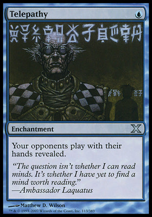 Telepathy (10th Edition) Damaged / Poor