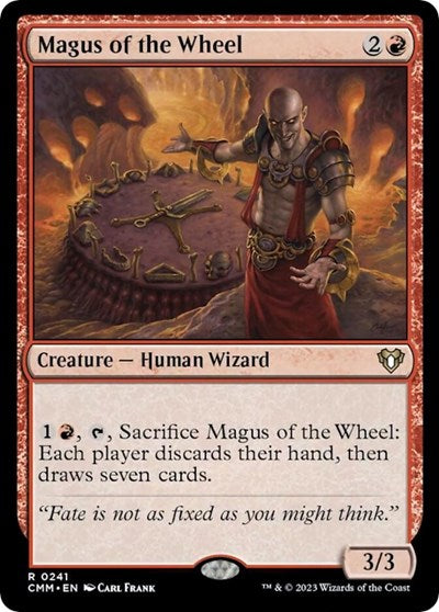 Magus of the Wheel (Commander Masters) Light Play