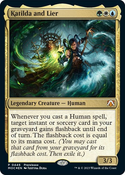 Katilda and Lier (Promos: Prerelease Cards) Light Play