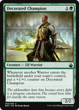 Decorated Champion (Battlebond) Light Play