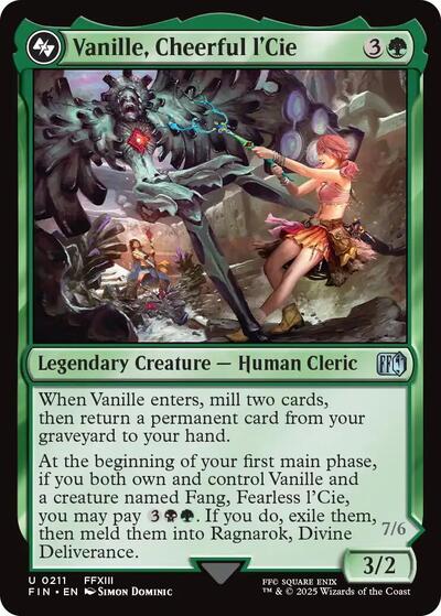 Vanille, Cheerful l'Cie (Universes Beyond: FINAL FANTASY) Light Play Foil