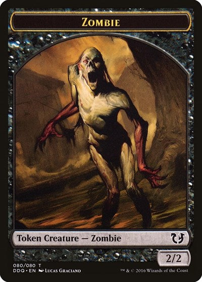 Zombie Token (Duel Decks: Blessed vs. Cursed) Light Play