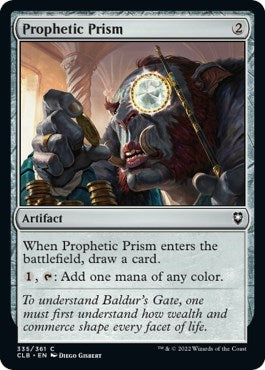 Prophetic Prism (Commander Legends: Battle for Baldur's Gate) Light Play