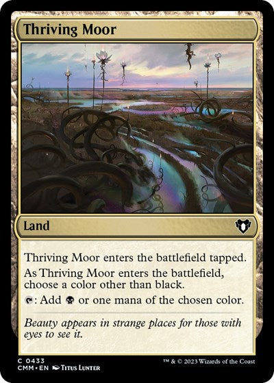 Thriving Moor (Commander Masters) Light Play