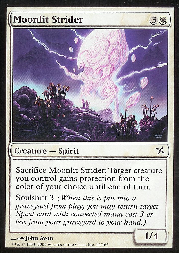 Moonlit Strider (Betrayers of Kamigawa) Light Play