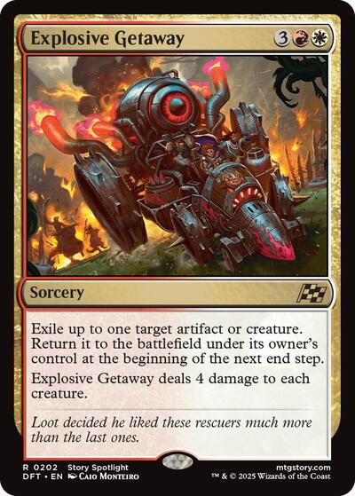 Explosive Getaway (Aetherdrift) Light Play