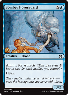 Somber Hoverguard (Modern Masters 2015) Light Play