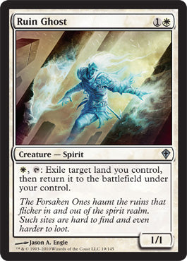 Ruin Ghost (Worldwake) Medium Play