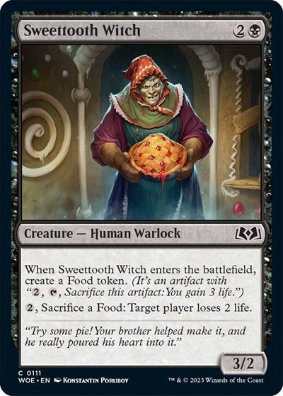 Sweettooth Witch (Wilds of Eldraine) Light Play