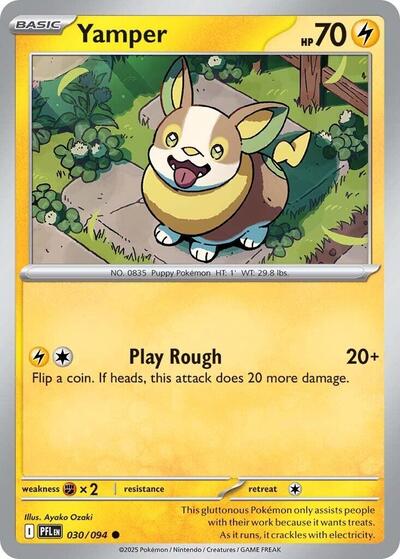 Yamper - 030 (ME02: Phantasmal Flames) Light Play