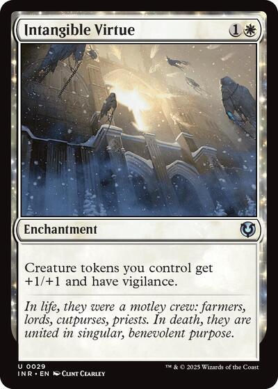 Intangible Virtue (Innistrad Remastered) Light Play
