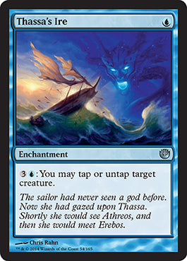 Thassa's Ire (Journey into Nyx) Light Play Foil