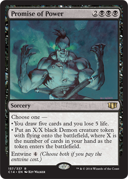 Promise of Power (Commander 2014 Edition) Light Play