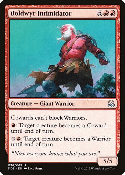 Boldwyr Intimidator (Duel Decks: Mind vs Might) Light Play