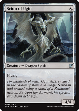 Scion of Ugin (Dragons of Tarkir) Light Play