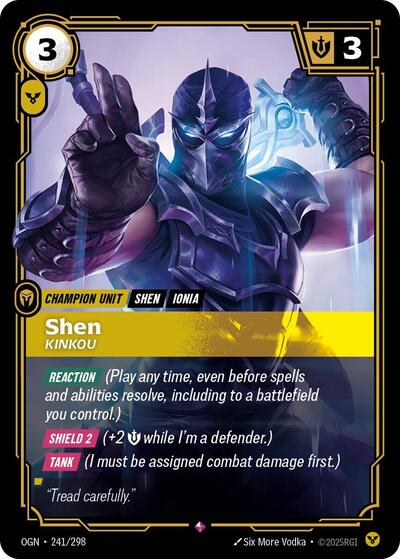 Shen Kinkou (Origins) Light Play Foil