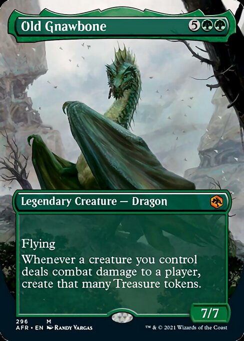 Old Gnawbone (Borderless) (Adventures in the Forgotten Realms) Light Play