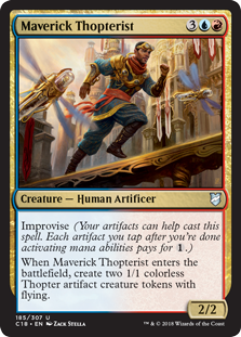 Maverick Thopterist (Commander 2018) Light Play