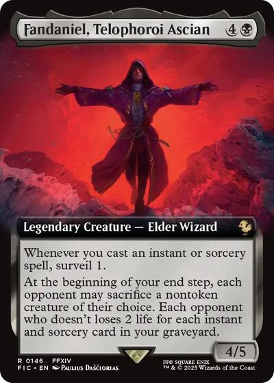 Fandaniel, Telophoroi Ascian (Extended Art) (Commander: FINAL FANTASY) Light Play