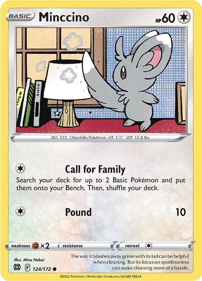 Minccino (SWSH09: Brilliant Stars) Light Play