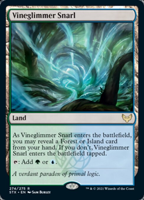 Vineglimmer Snarl (Strixhaven) Light Play