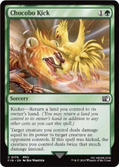 Chocobo Kick (Universes Beyond: FINAL FANTASY) Light Play