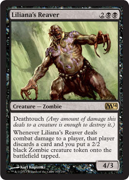 Liliana's Reaver (Magic 2014 Core Set) Light Play