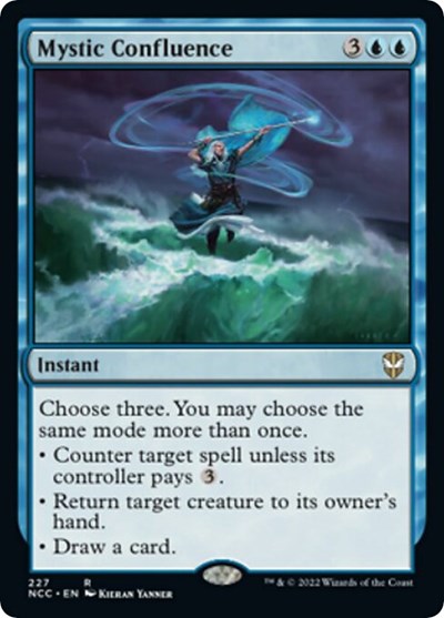 Mystic Confluence (Commander: Streets of New Capenna) Light Play