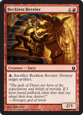 Reckless Reveler (Born of the Gods) Medium Play