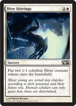 Hive Stirrings (Magic 2014 Core Set) Light Play