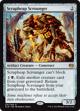 Scrapheap Scrounger (Kaladesh) Light Play