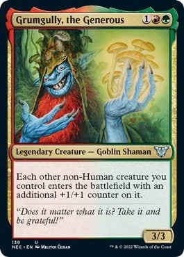 Grumgully, the Generous (Commander: Kamigawa: Neon Dynasty) Light Play