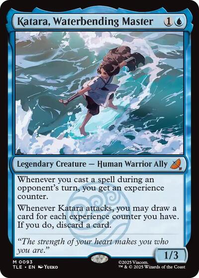 Katara, Waterbending Master (Avatar: The Last Airbender: Eternal-Legal) Light Play Foil